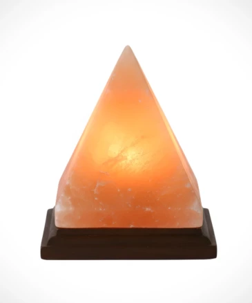 Geometric Pyramid Salt Lamp